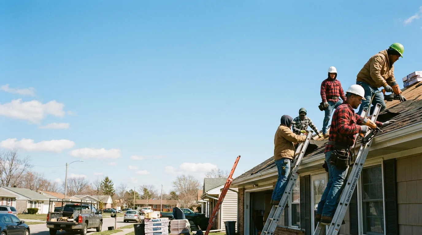 Roofing in Country Club Hills, IL near me